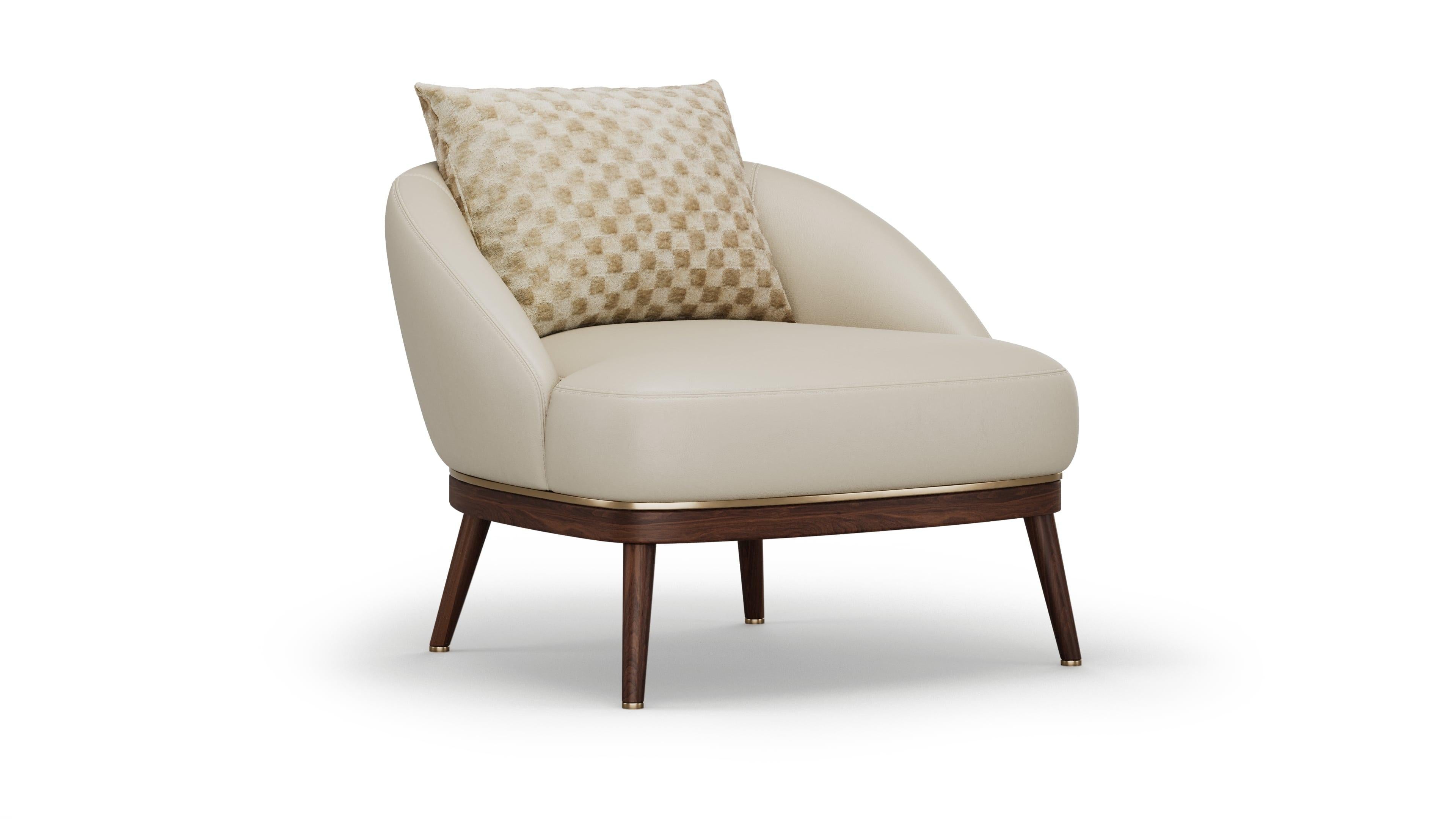 Metallo Poltrona Bold Zephyr di Elbra Home in vendita