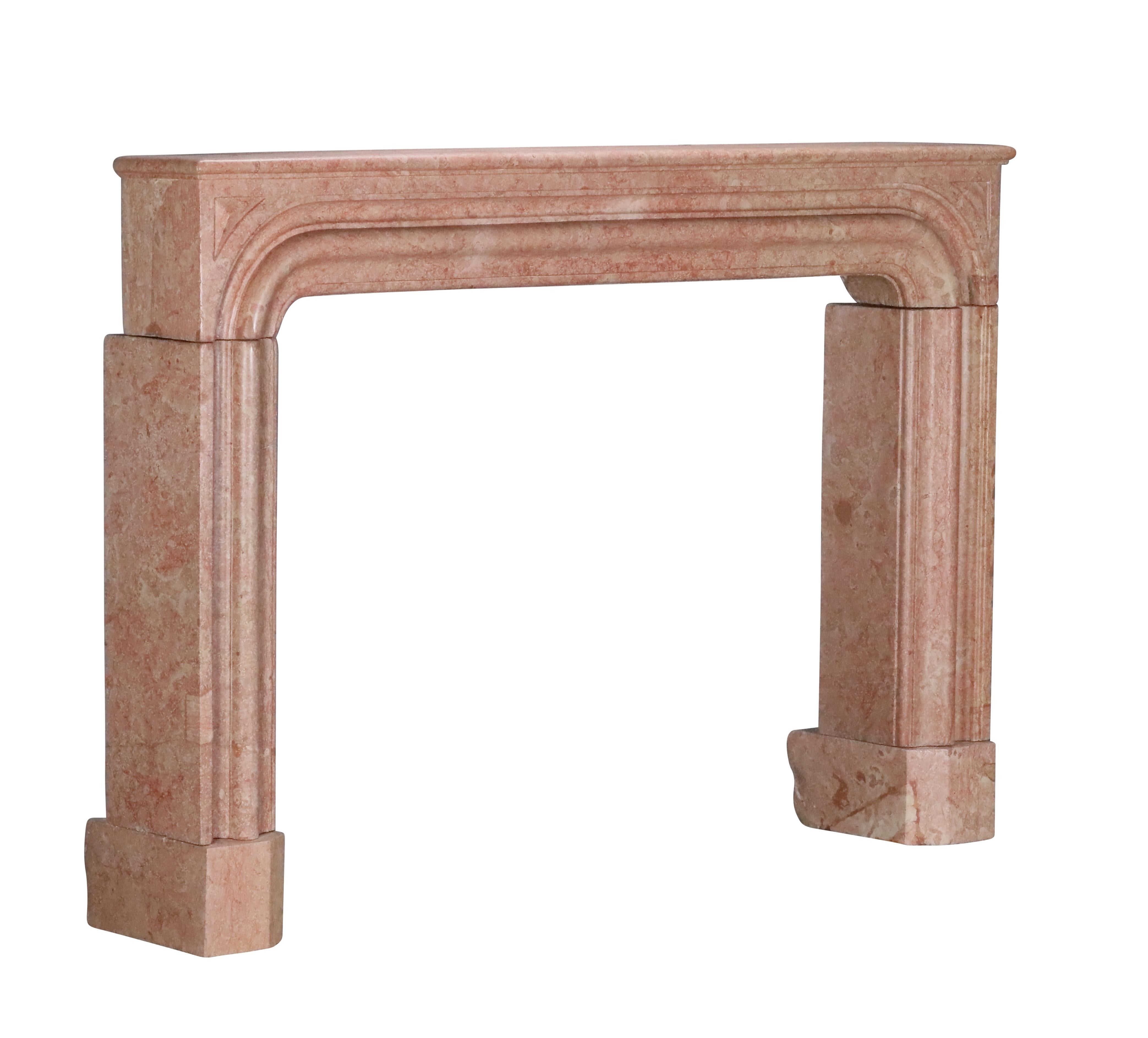 Envolvente de Chimenea Bolection Con Punta de Diamante Como la Biblioteca Chateau De Gilly en venta 11