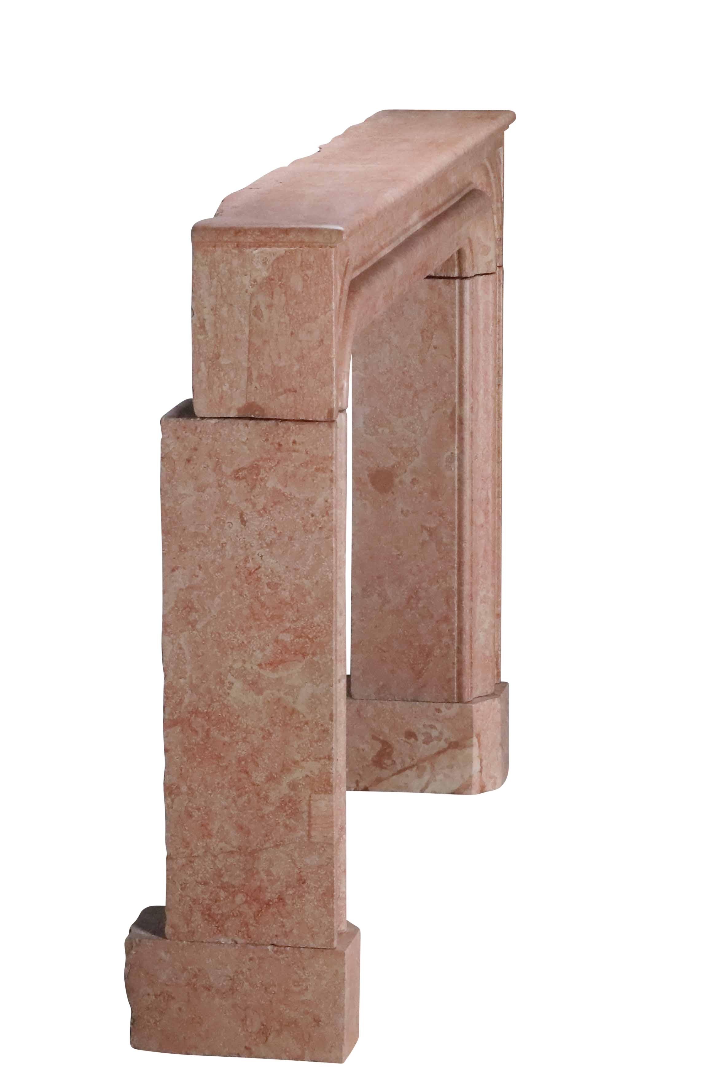 Envolvente de Chimenea Bolection Con Punta de Diamante Como la Biblioteca Chateau De Gilly en venta 12