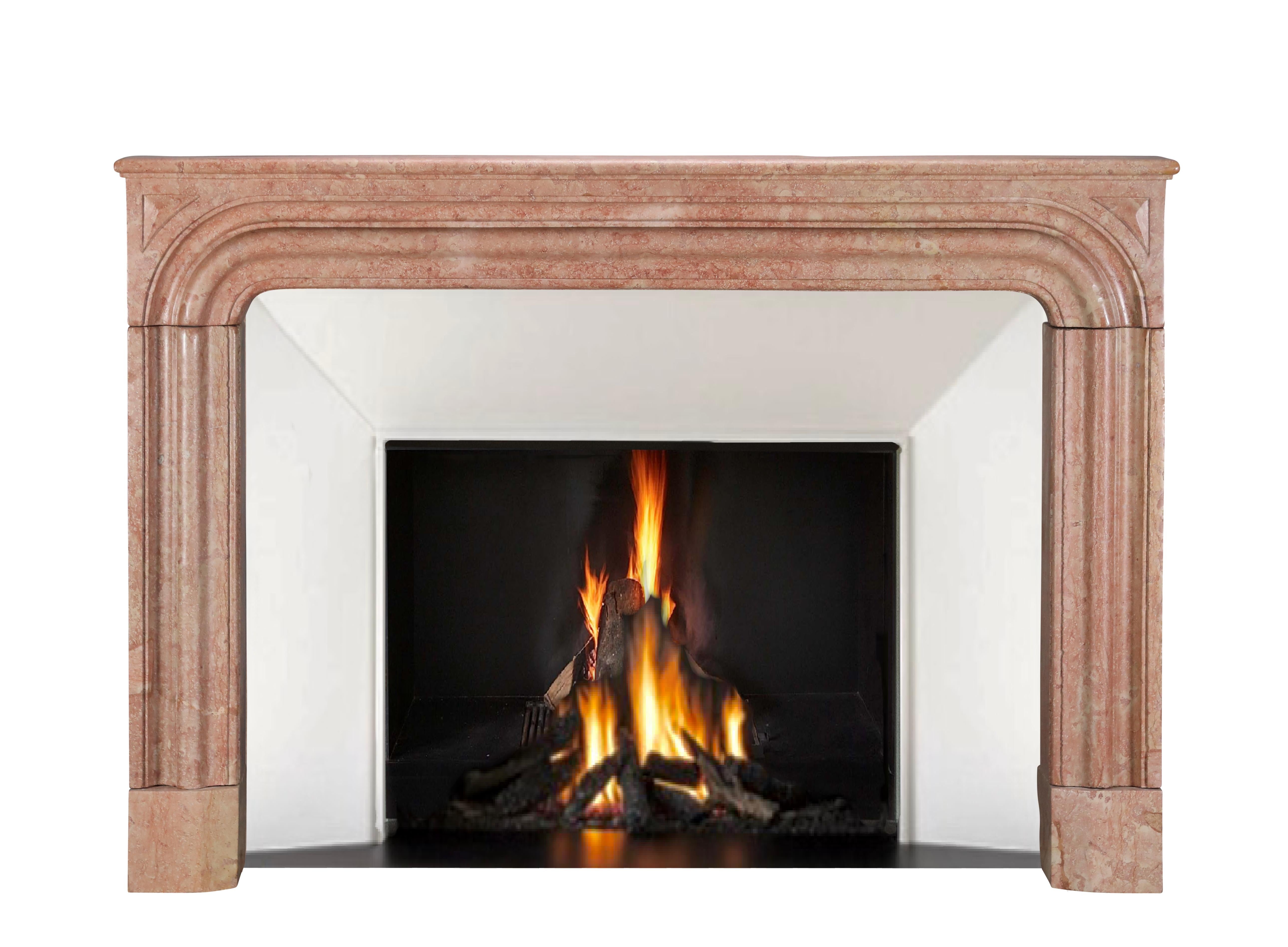 Envolvente de Chimenea Bolection Con Punta de Diamante Como la Biblioteca Chateau De Gilly en Excelente estado para la venta en Beervelde, BE