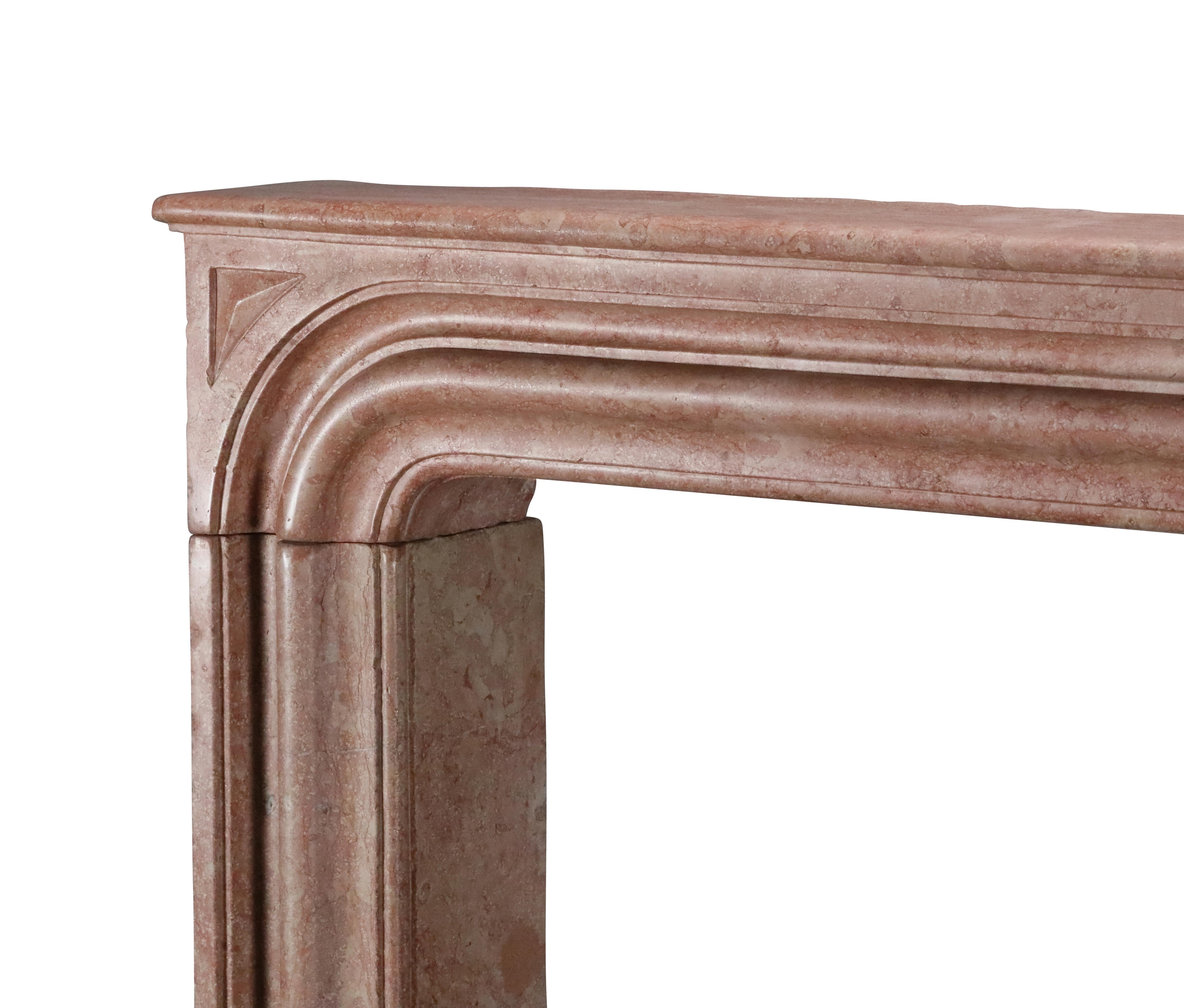 Envolvente de Chimenea Bolection Con Punta de Diamante Como la Biblioteca Chateau De Gilly siglo XVII en venta