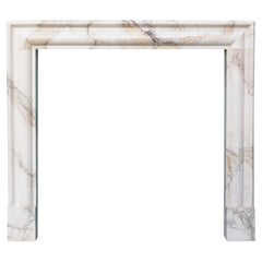 Bolection Style Marble Effect Fire Mantel