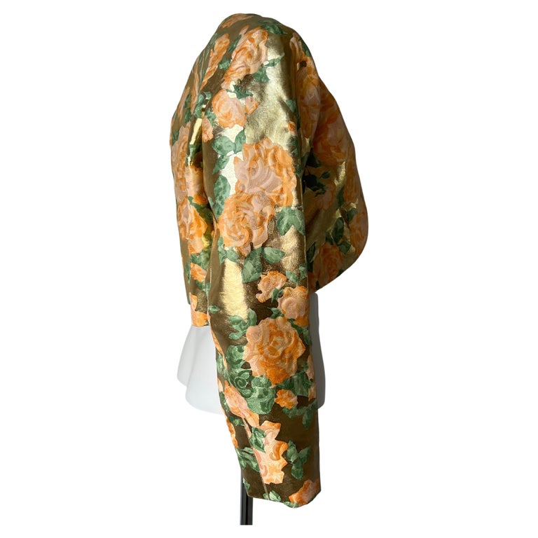 Blazer Vintage YSL Rive Gauche - Soie Vert Olive, Taille 8 (taille 34), Occasion Très Bon état