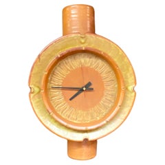 Boleslaw Danikowski (1928-1979) Reloj de pared de cerámica hacia 1960/1970