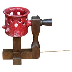 Lampada da tavolo in ceramica di Boleslaw Danikowski, Francia, 1960