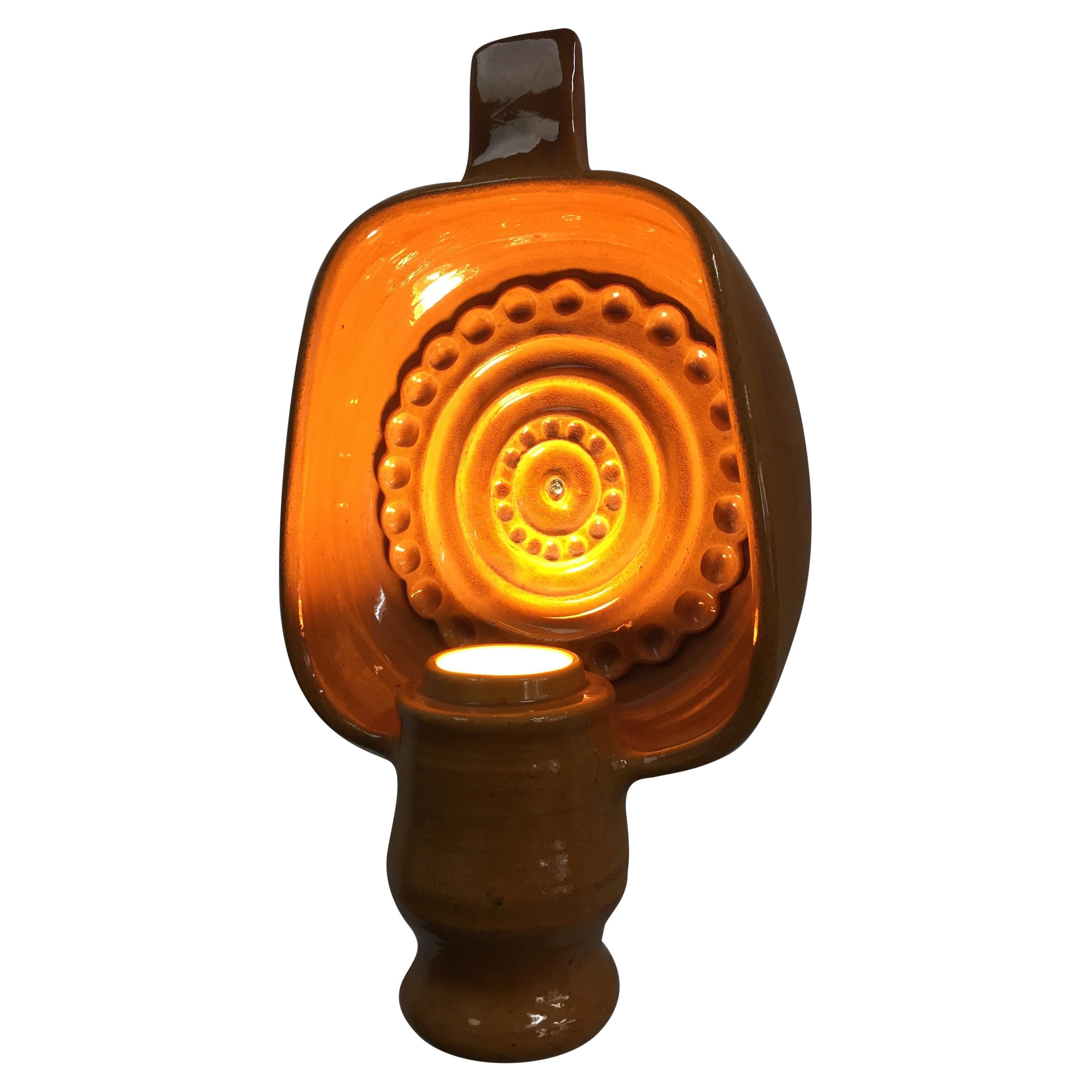 Boleslaw Danikowski Enamel Sconce For Sale