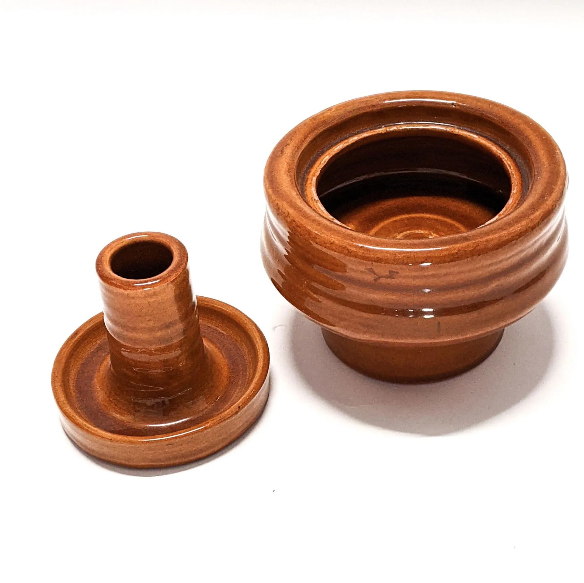 Mid-Century Modern Boleslaw Danikowski High Enameled Ceramic Sculpture, France, 1950 For Sale
