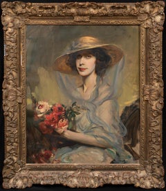 PORTRAIT OF MRS CATHERINE DARLEY (NEE BARBER) OF RANBY HALL, circa 1930