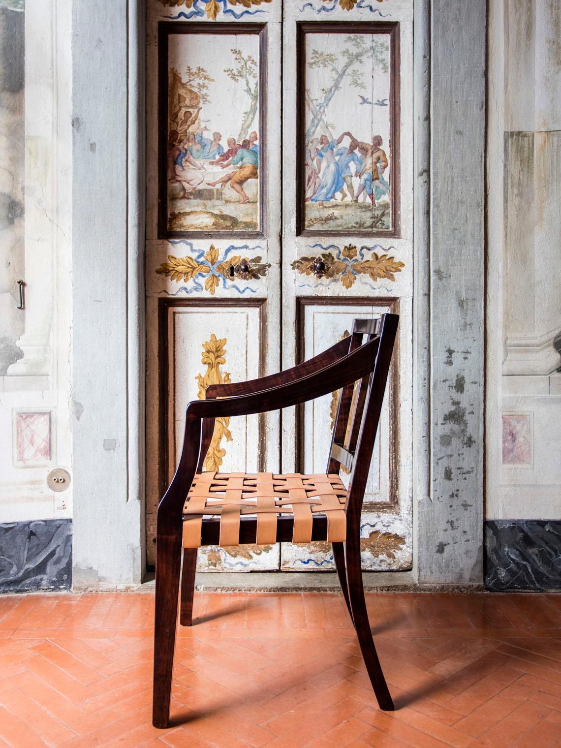 Italian Bolgheri Chair  For Sale