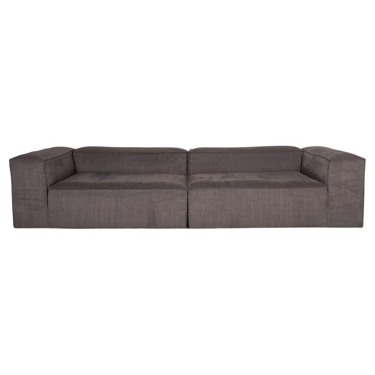 Bolia Cosima Fabric Sofa Gray ThreeSeater Couch For Sale at 1stDibs