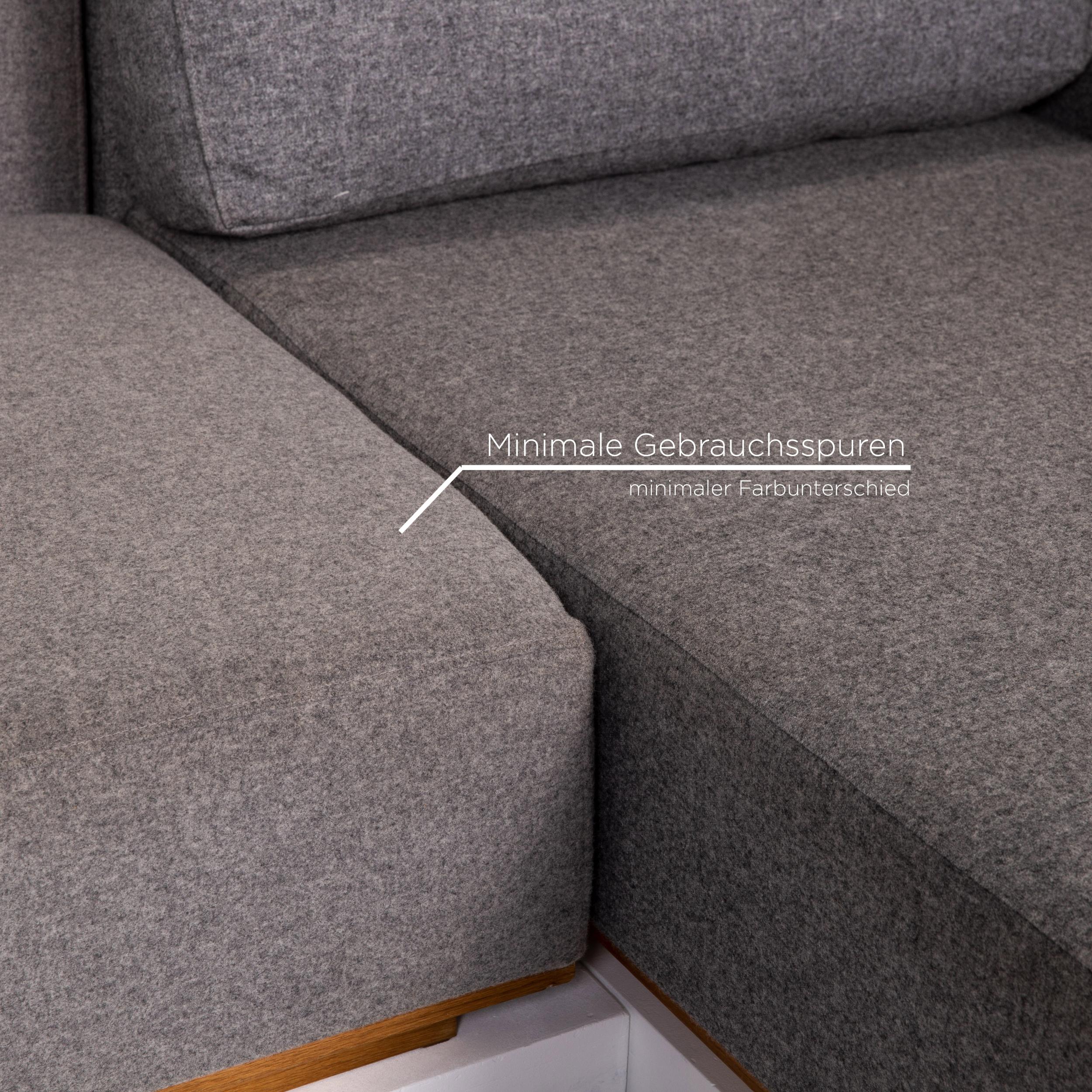 Modern Bolia Fabric Corner Sofa Gray Felt Sofa Couch For Sale
