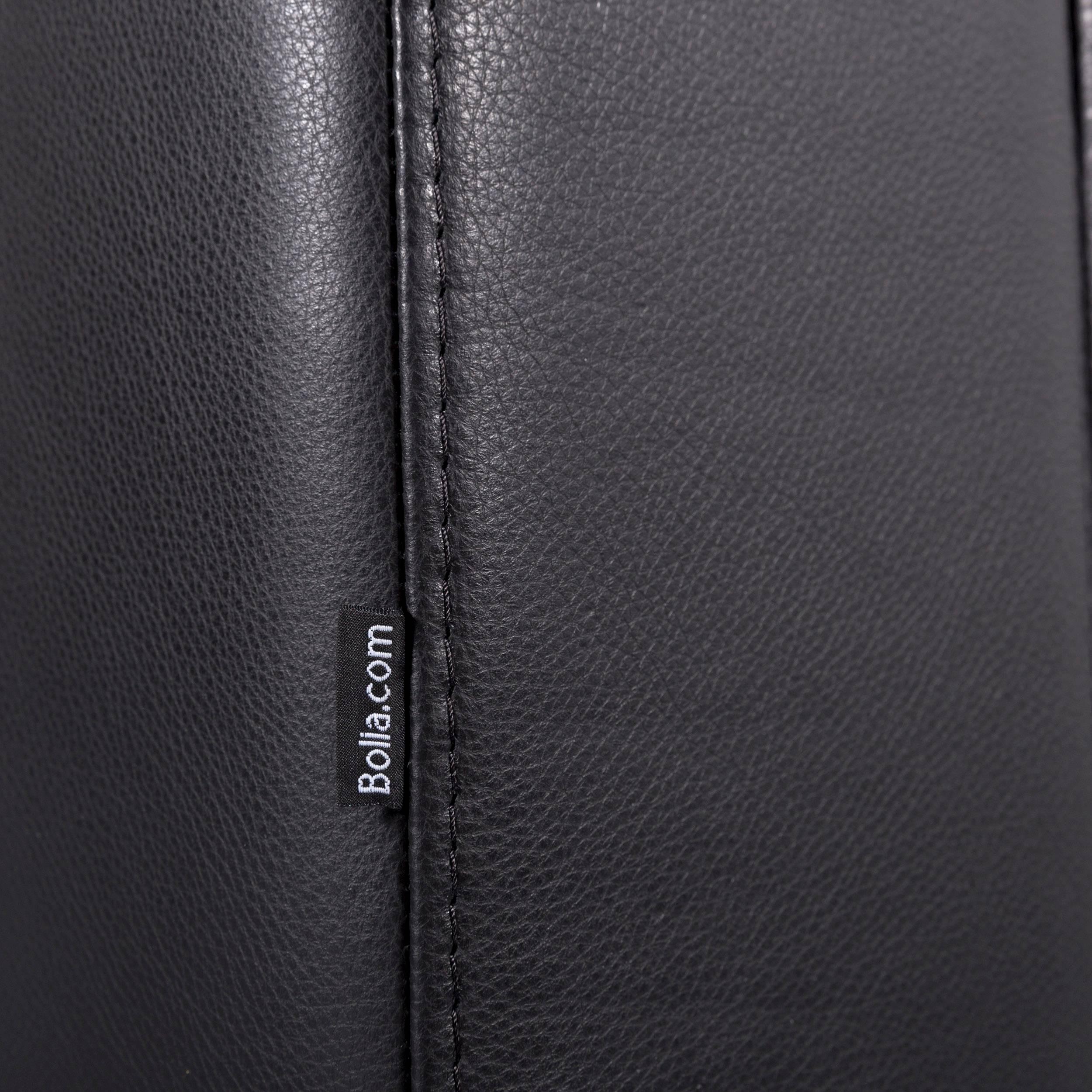 Bolia Leather Corner-Sofa Black Bed-Sofa 3