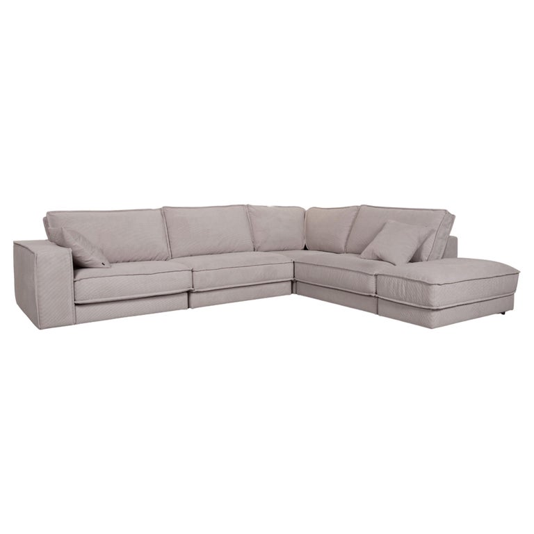 Bolia Noora Fabric Sofa White Corner Sofa Couch For Sale at 1stDibs