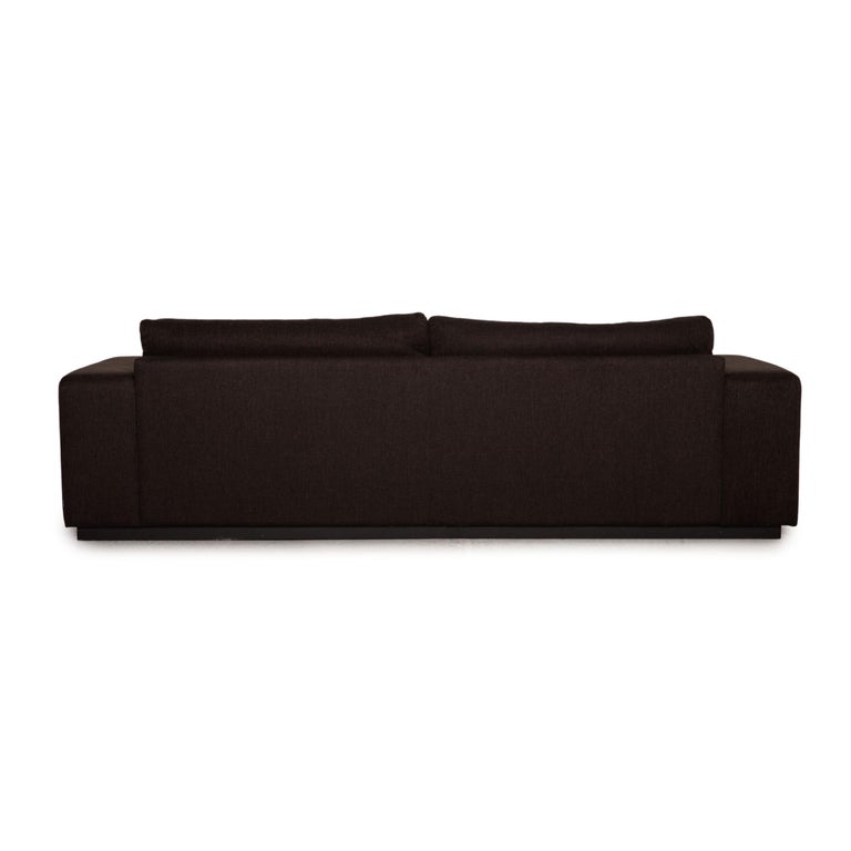 Bolia Sepia Fabric Sofa Dark Brown Three-Seater Couch For Sale at 1stDibs | bolia  sepia sofa, dark brown fabric sofa, bolia sofa sale