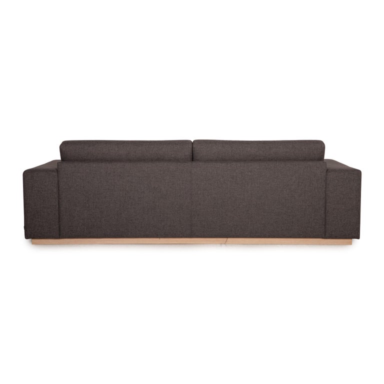 Bolia Sepia Fabric Sofa Gray Three Seater Couch For Sale at 1stDibs