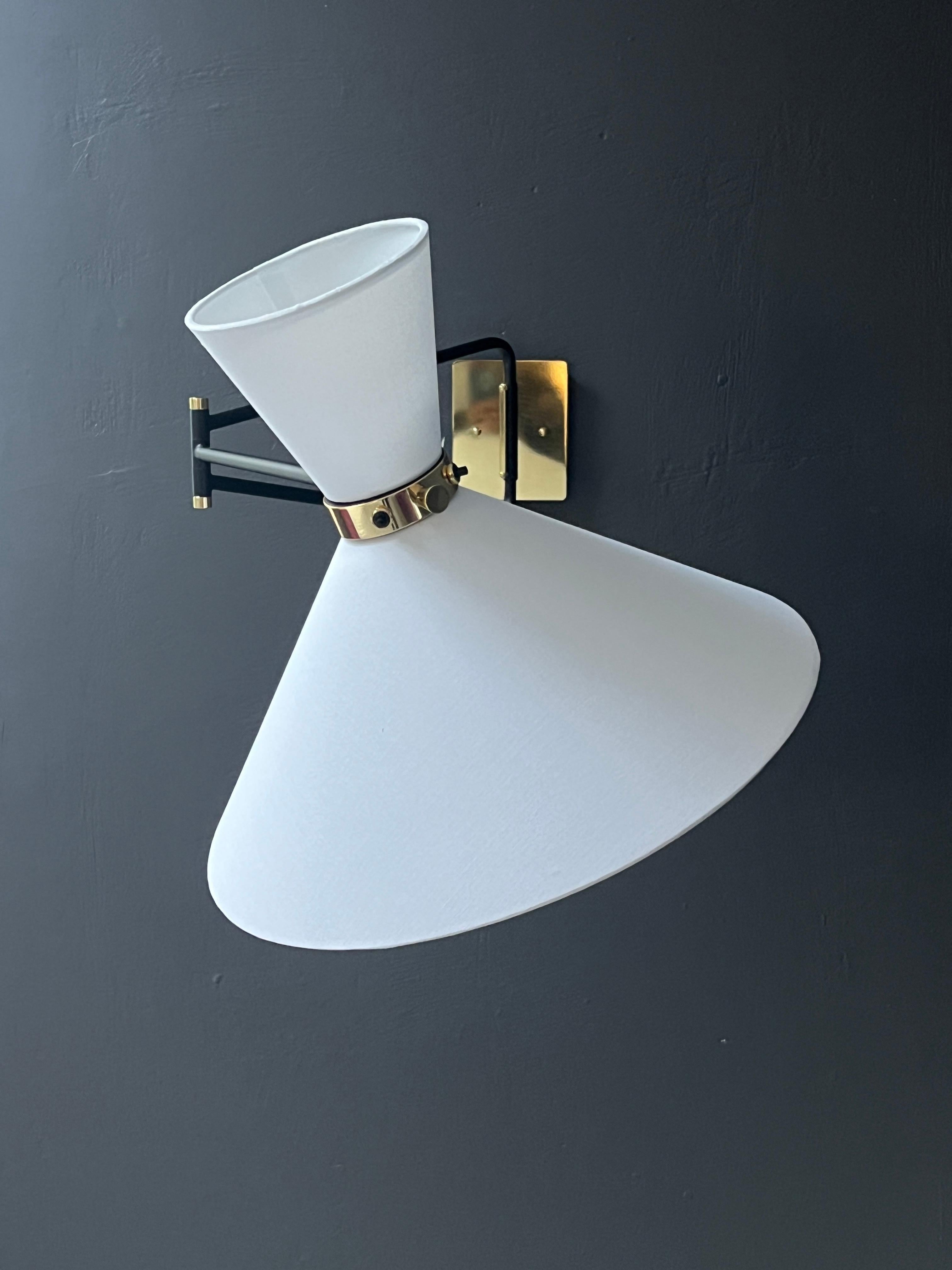 Brass Bolivar Primo Sconce by Bourgeois Boheme Atelier For Sale