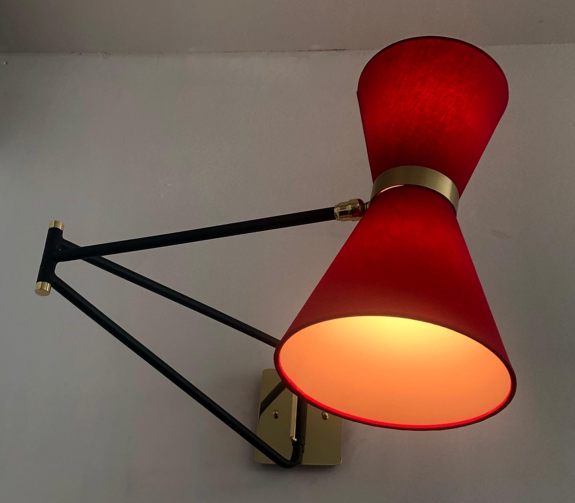 Contemporary Bolivar Sconce, by Bourgeois Boheme Atelier For Sale