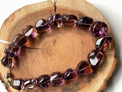 Bolivian Ametrine Quartz Beaded fine Jewelry Necklace Gem Quality