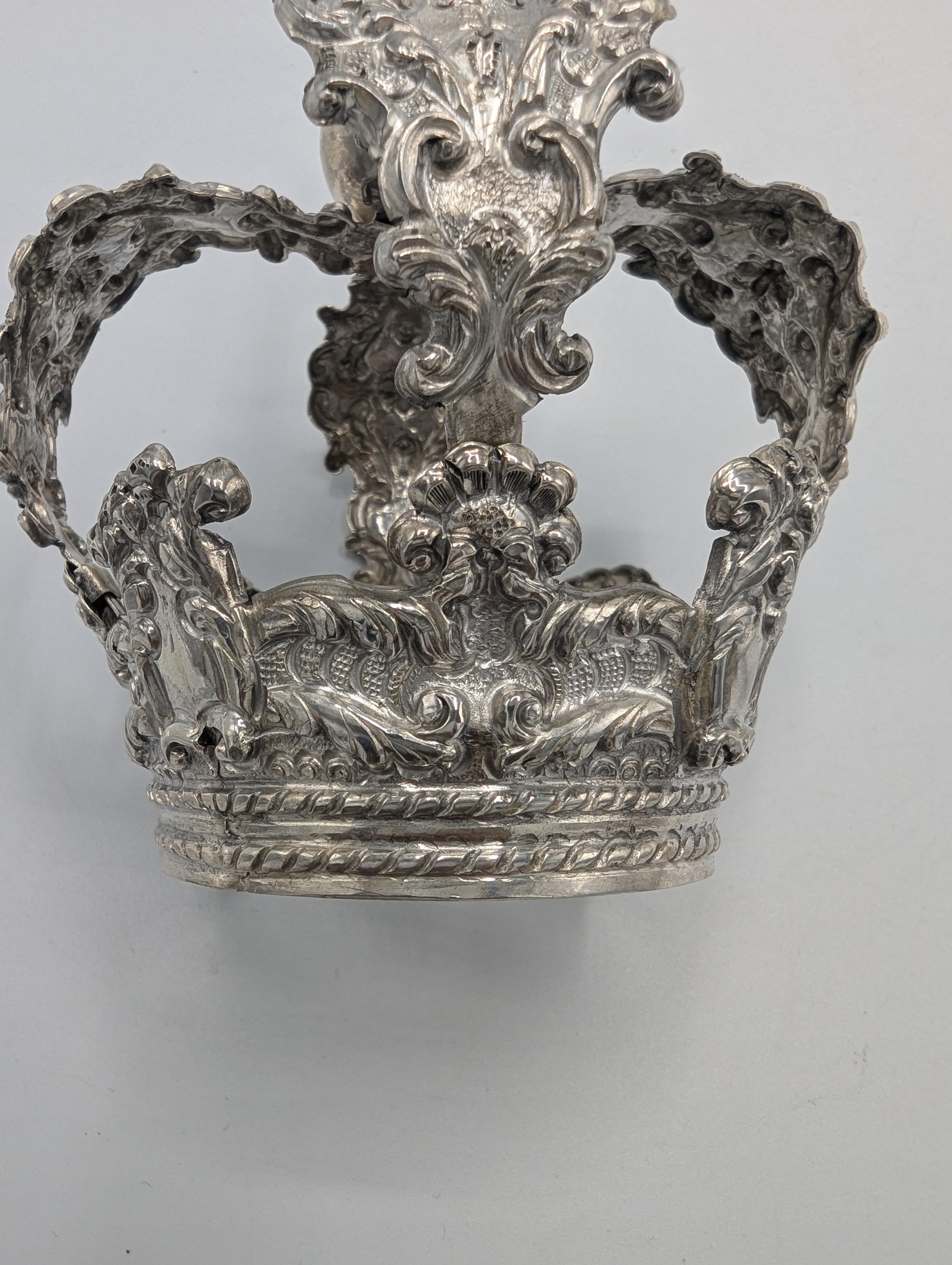 Bolivien Couronne bolivienne en argent sterling en vente