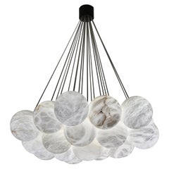 Bolky Alabaster Chandelier by Atelier Alain Ellouz