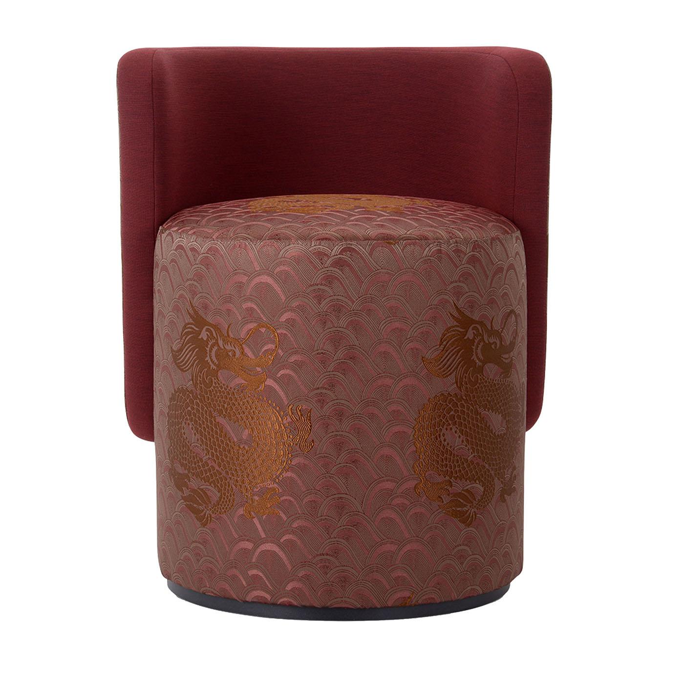 Textile Boll Oriental-Edition Armchair by Simone Micheli For Sale