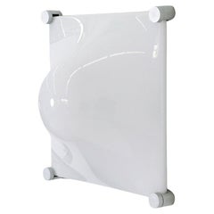 "Bolla 50" Space Age Molded Plexi Wall Sconce by Elio Martinelli, Italy