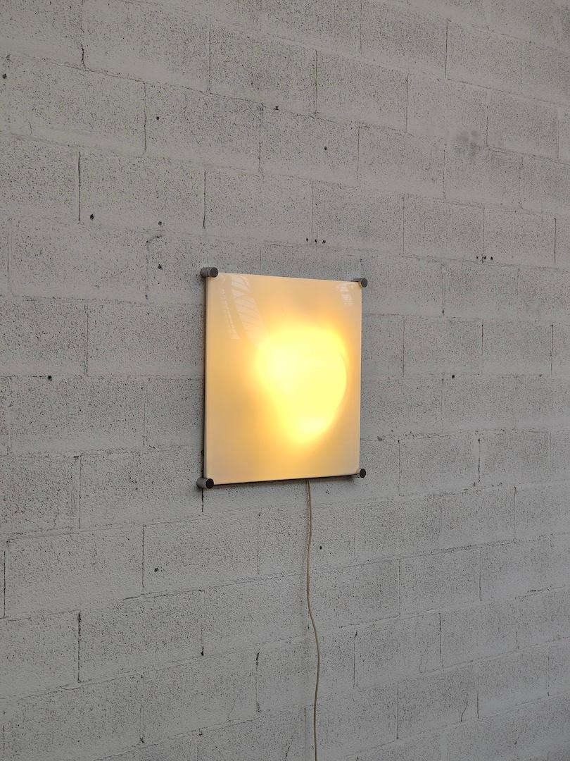 Mid-Century Modern Bolla 50 wall lamp by Elio Martinelli for Martinelli Luce - Italy - 60-70's For Sale