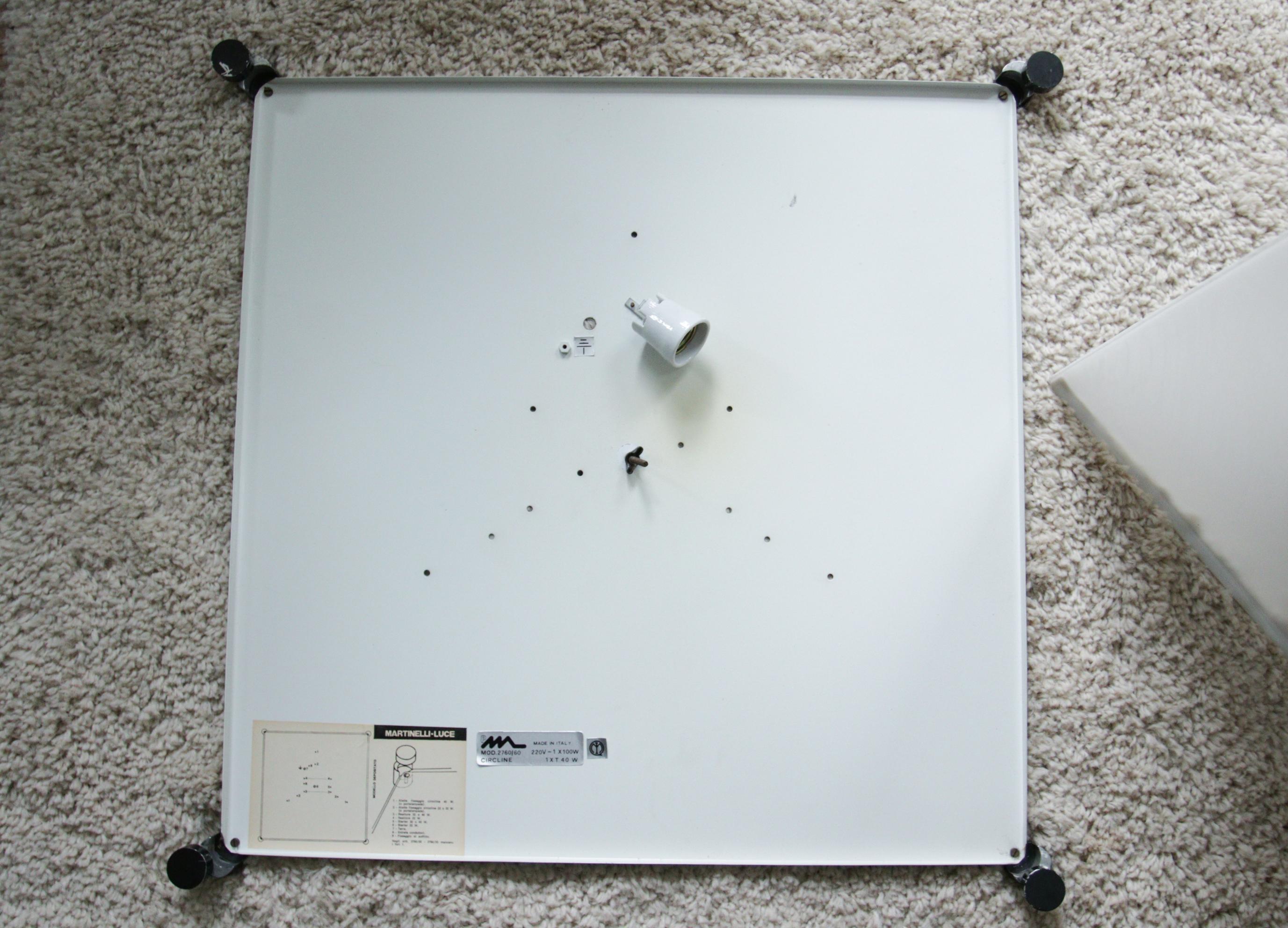 Mid-20th Century Bolla 60 Ceiling / Wall Lamp by Martinelli Luce, 1960s