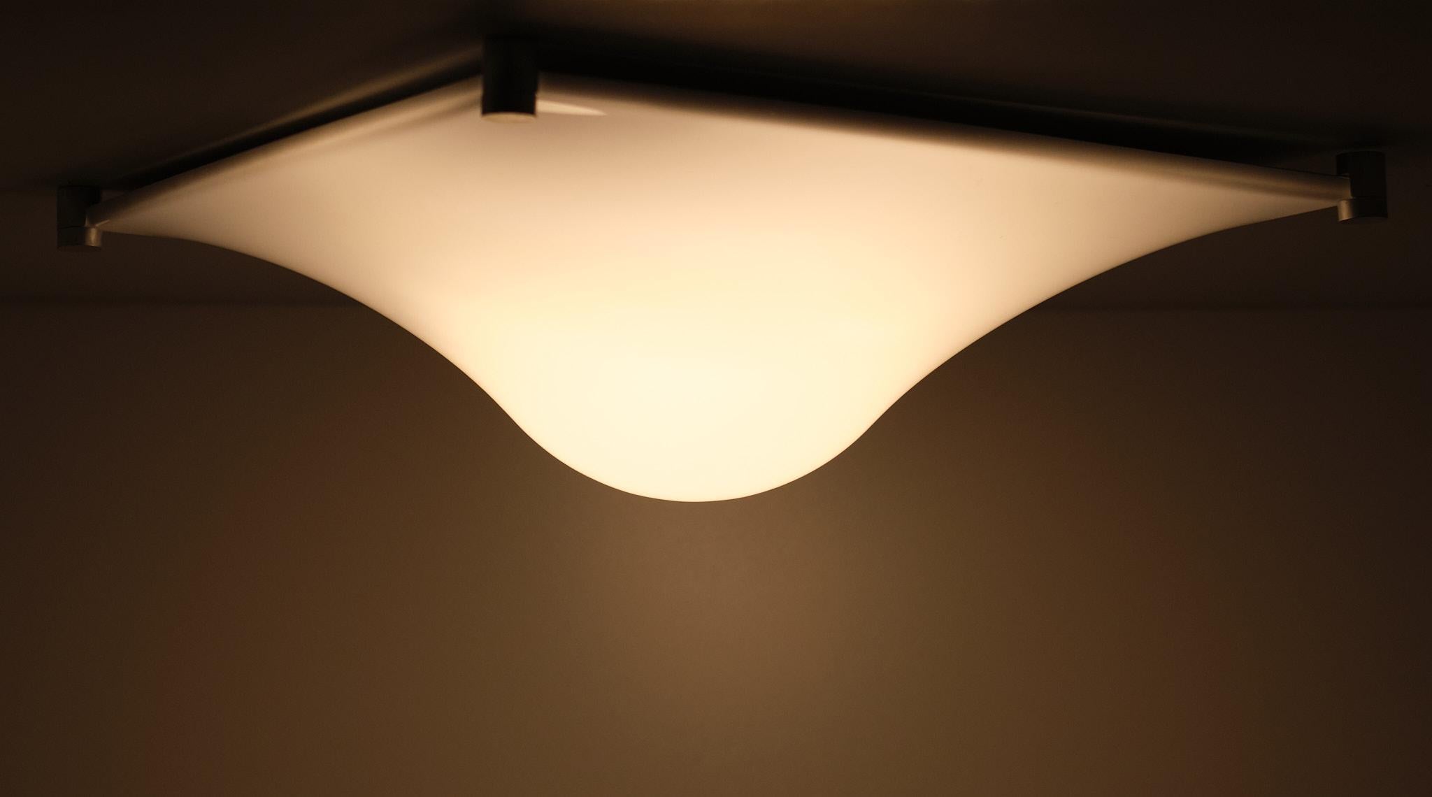 Bolla Ceiling or Wall Lamp by E. Martinelli for Martinelli Luce In Good Condition In Den Haag, NL