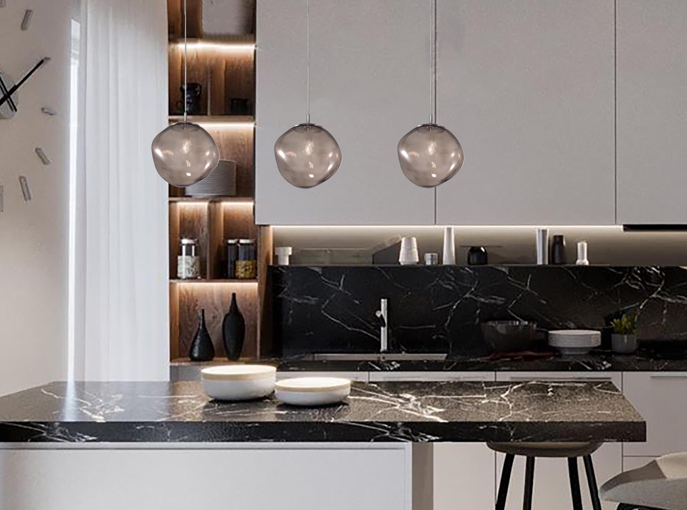 Italian Bolla Pendant by Fabio Ltd For Sale
