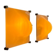 Lampada da parete/soffitto 
Bolla
 di Elio Martinelli per Martinelli Luce, anni 
70