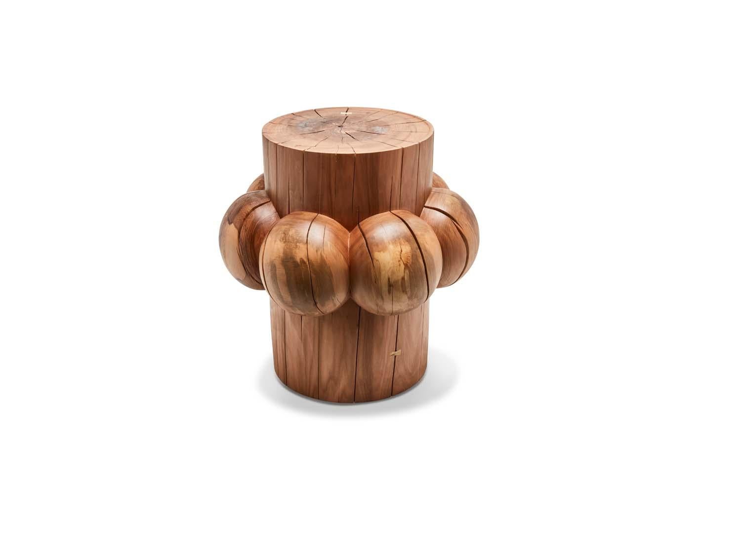 Mid-Century Modern Bollard Table by Wyatt Speight Rhue