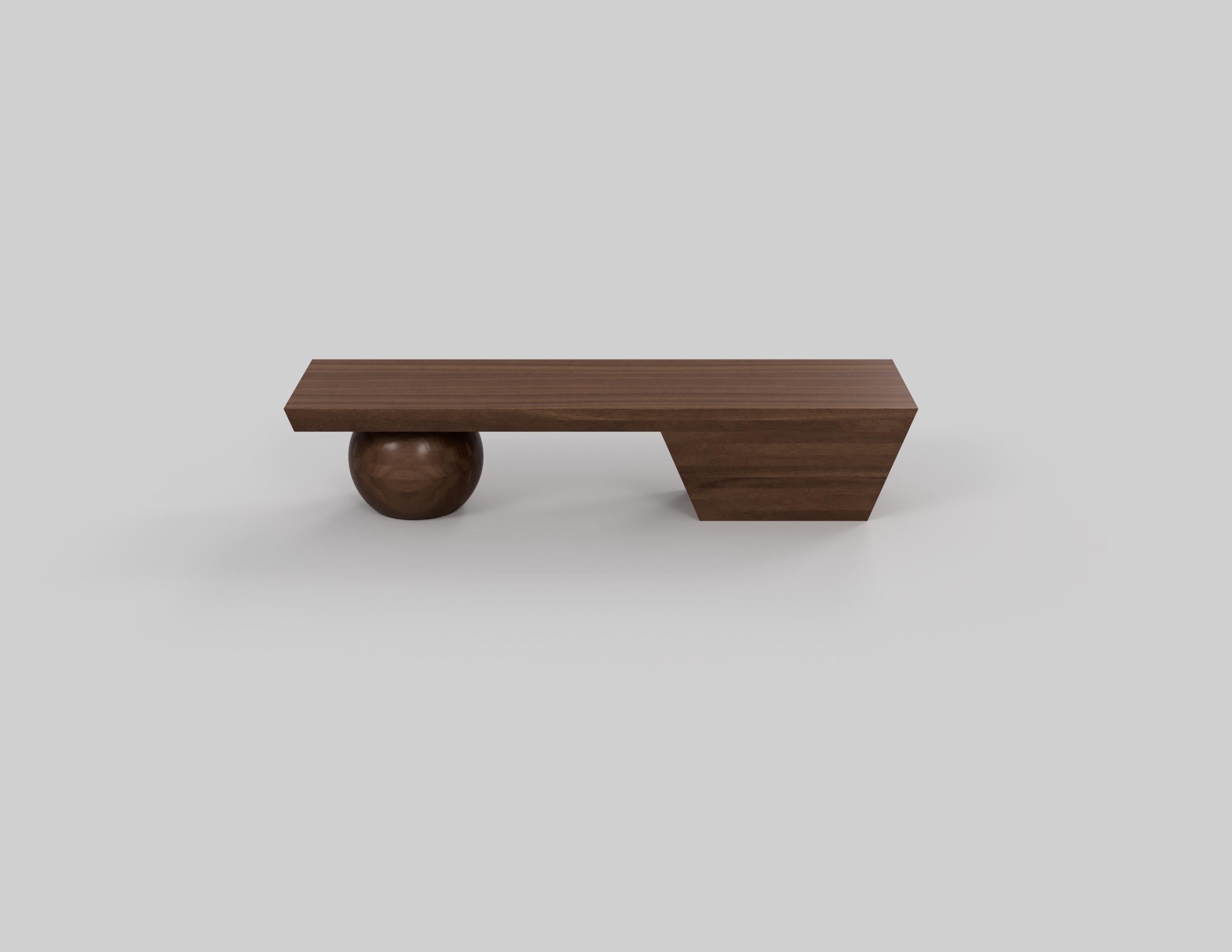 Made-to-order
Bollbänk Mahogany
Bench by Johan Wilén

A true testament to the designer’s signature style, redefining what we understand as the beauty of simplicity. Exquisite solid wood bench, meticulously crafted by skilled artisans. Made from