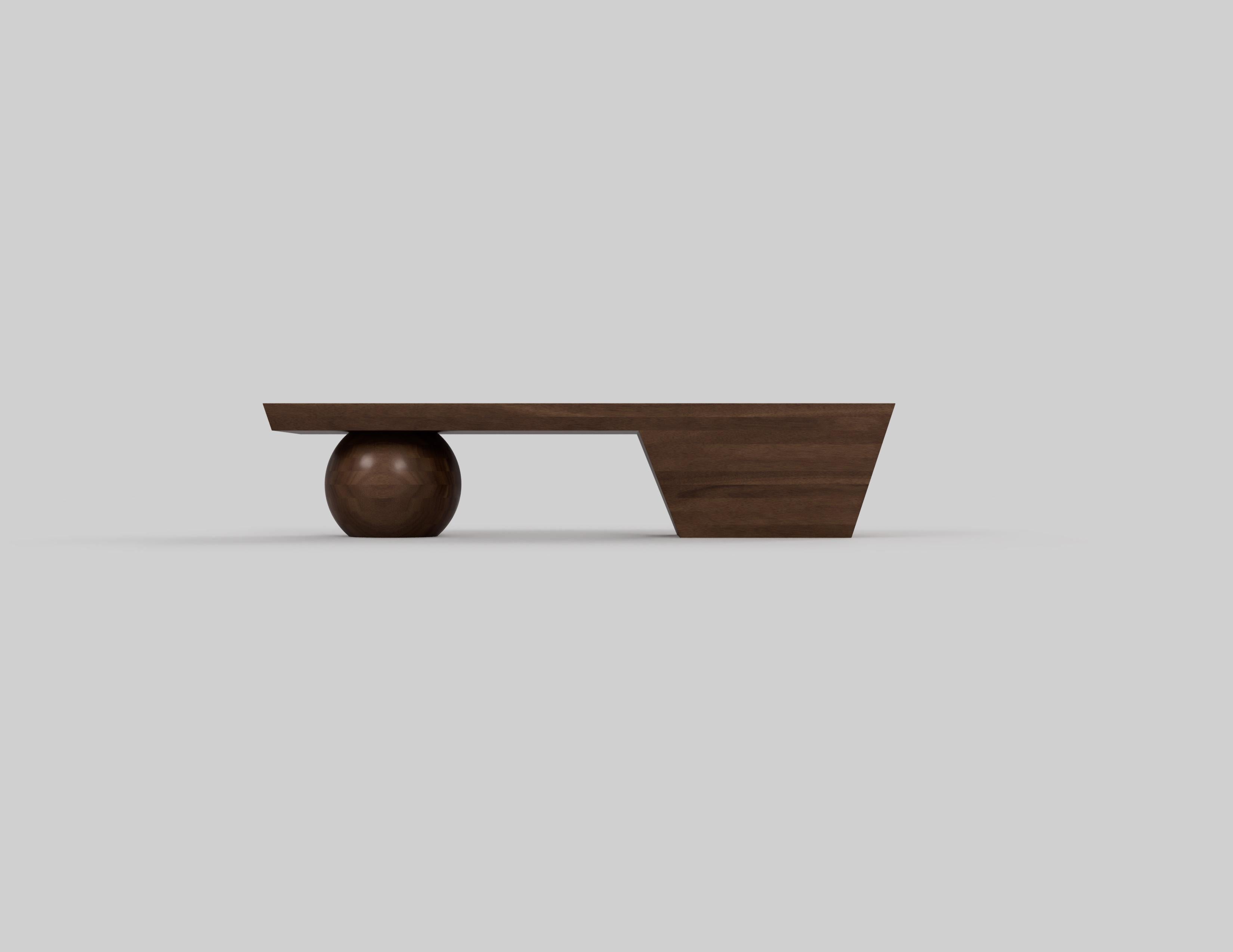 Bollbänk Mahogany Bench by Studio TOOJ
Designed by Johan Wilén
Dimensions: D 55 x W 200 x H 43 cm.
Materials: Mahogany wood.

A true testament to the designer’s signature style, redefining what we understand as the beauty of simplicity. Exquisite