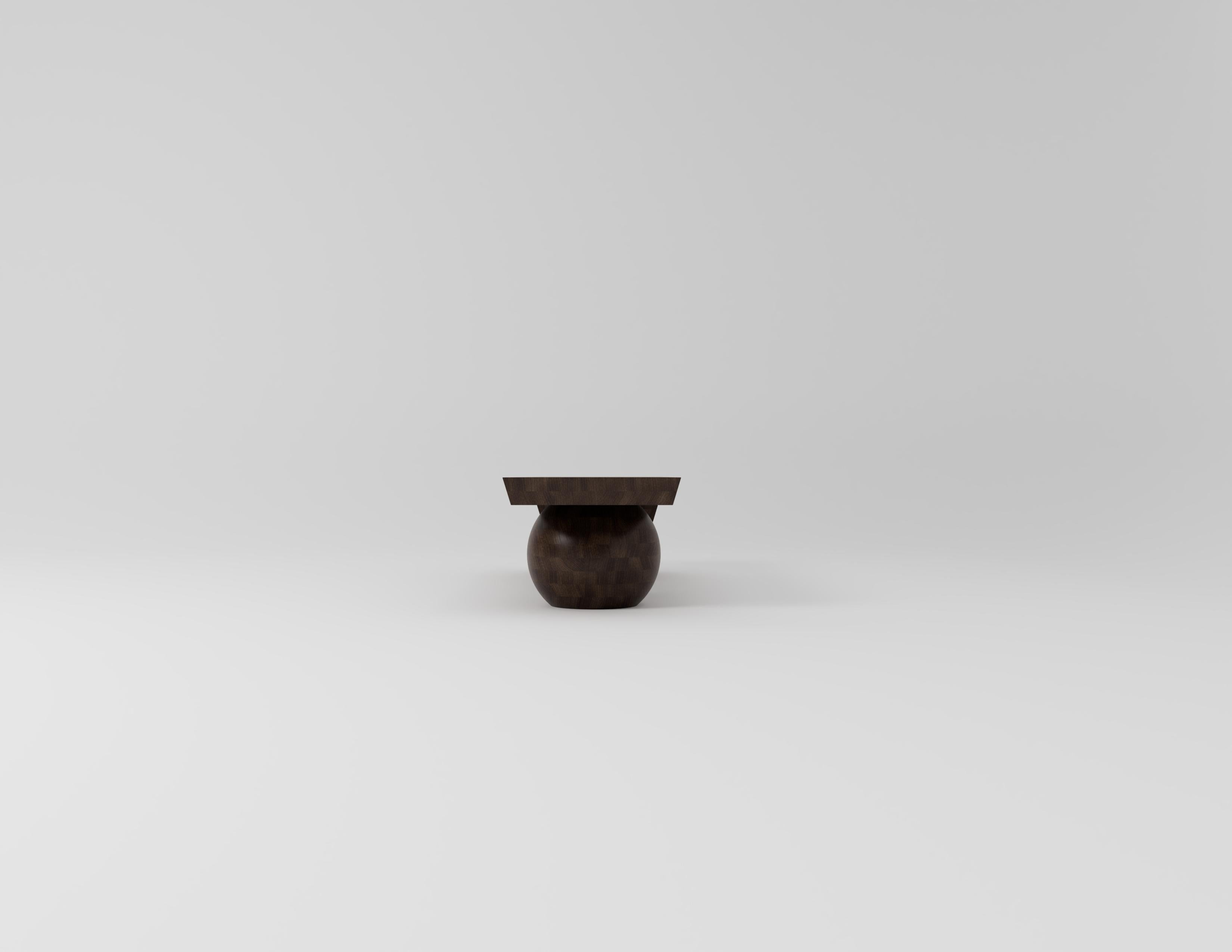 XXI secolo e contemporaneo Bollbänk Walnut Bench by Studio TOOJ in vendita