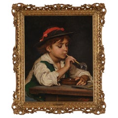"Bolle di sapone", Luigi Bechi (1830-1919)