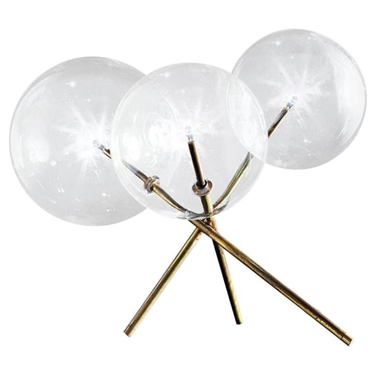 "Bolle Three" - Table Lamp by Massimo Castagna for Gallotti & Radice For Sale