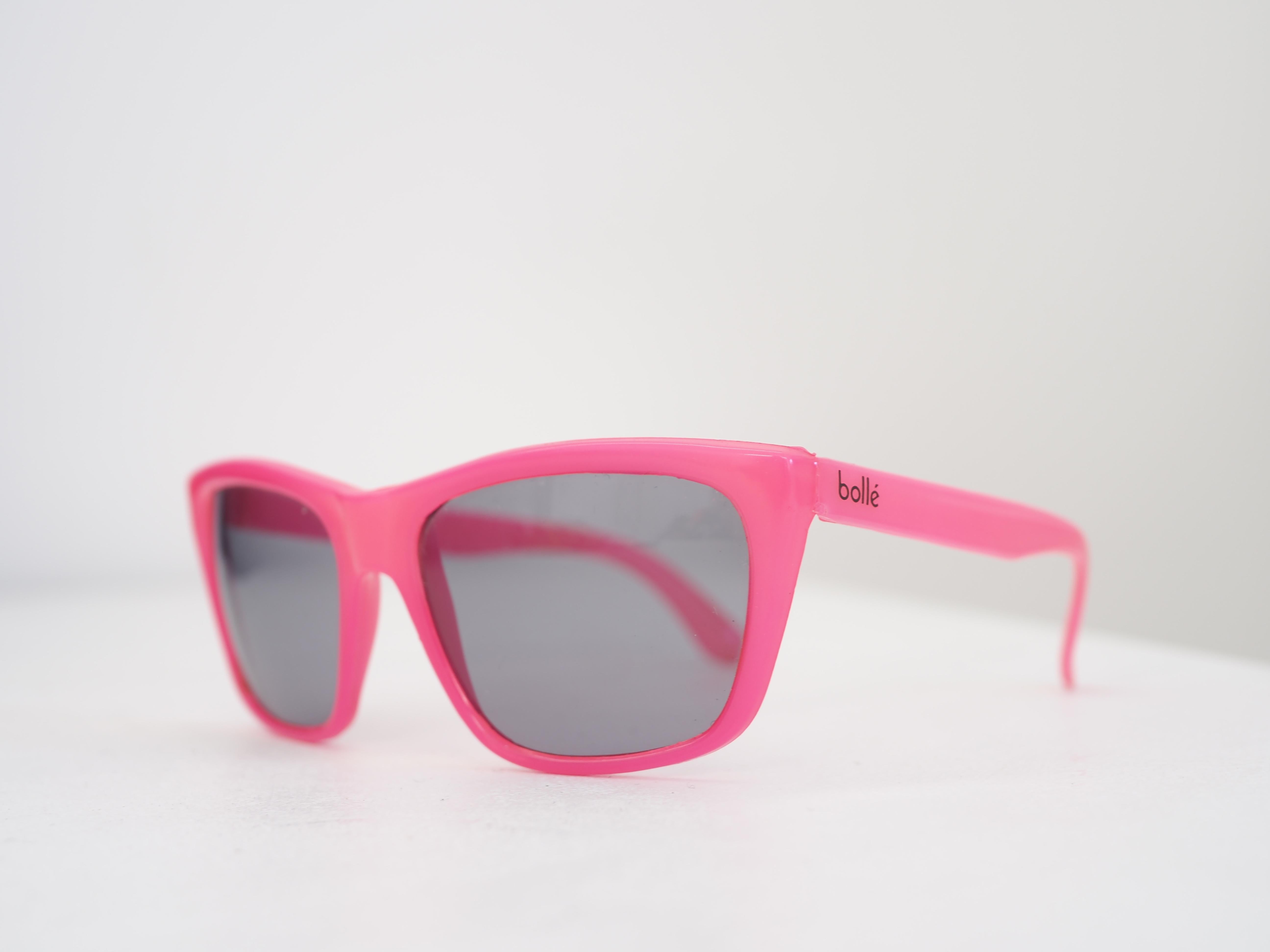 Bollé vintage pink sunglasses In Excellent Condition In Capri, IT