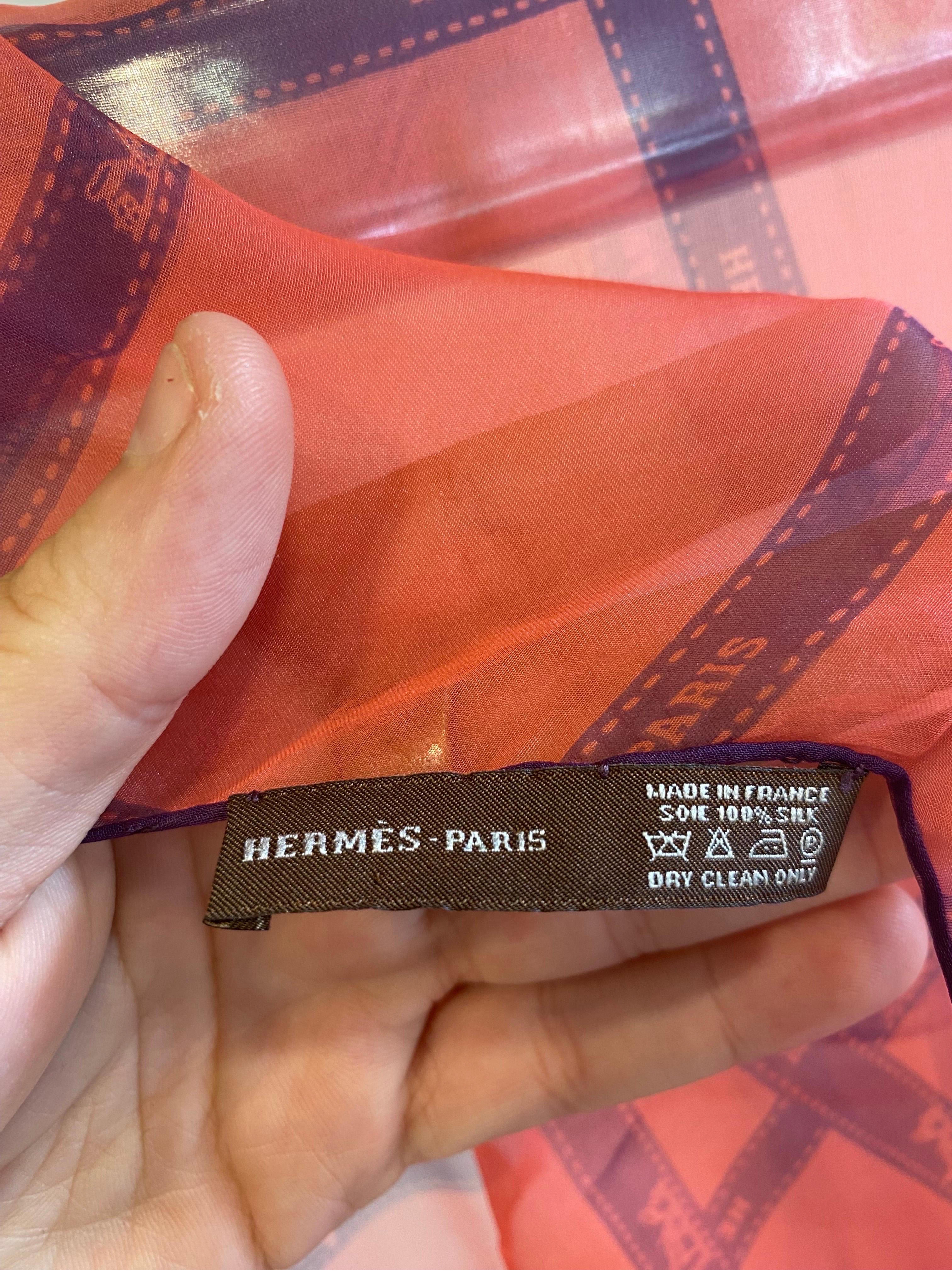 Bollicine Hermès stole In New Condition In Carnate, IT
