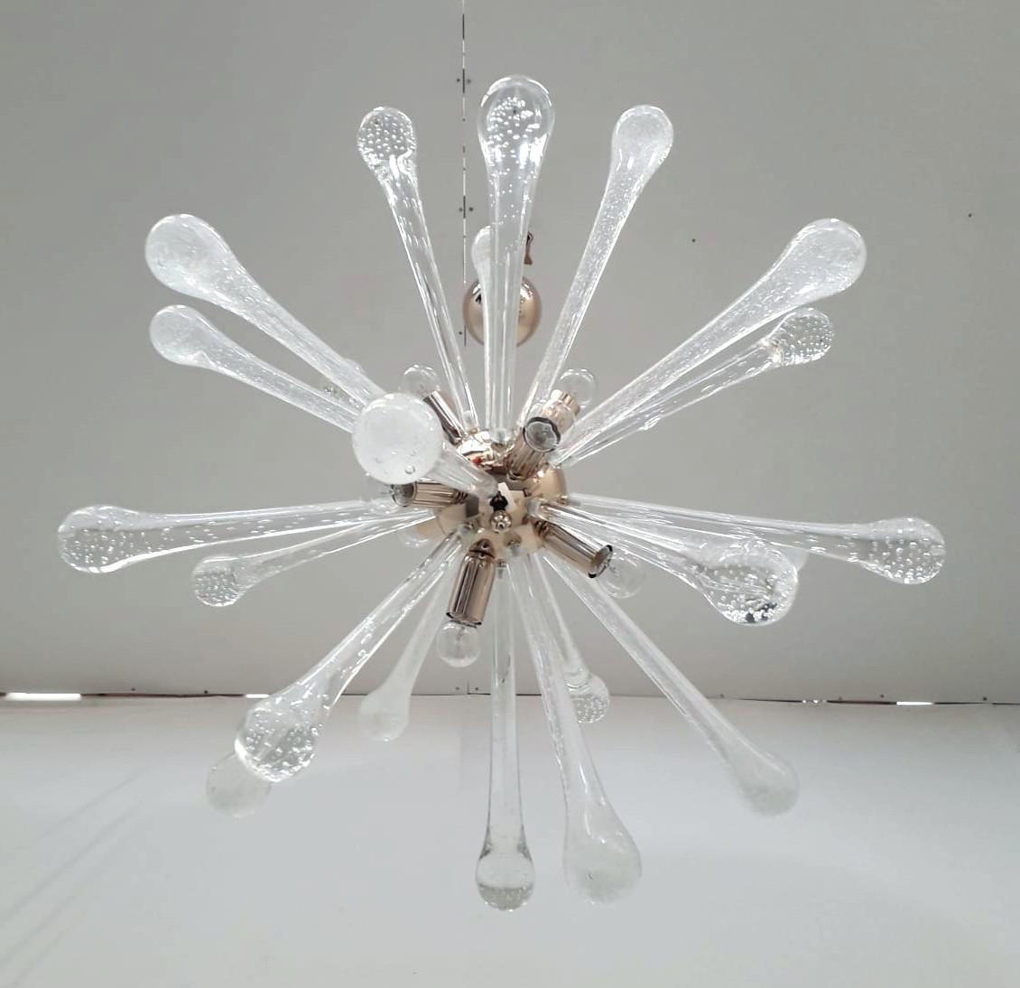 Contemporary Bollicine Sputnik Chandelier For Sale