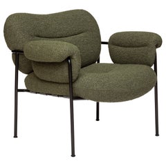 Sillón Bollo by Fogia, Pino Barnum 09, Acero negro