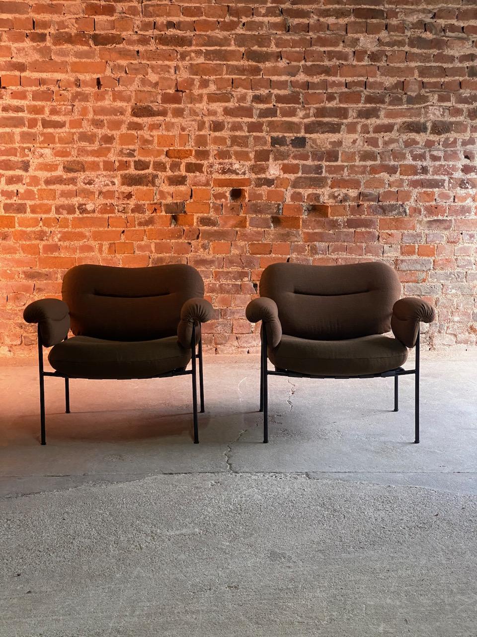 Bollo Armchairs by Fogia Pair Designed by Andreas Engesvik, Sweden 2