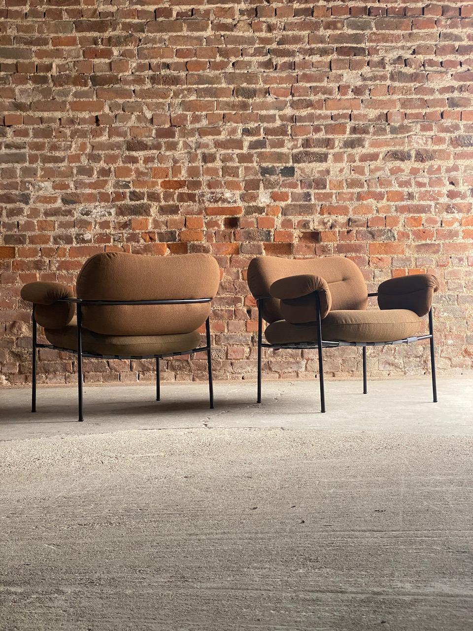 Organic Modern Bollo Armchairs by Fogia Pair Designed by Andreas Engesvik, Sweden