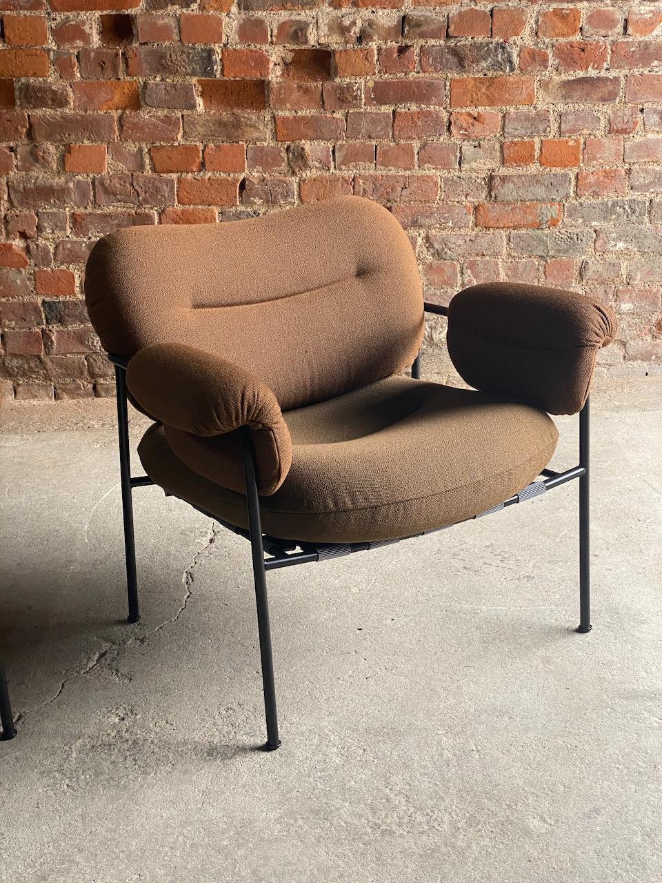 Swedish Bollo Armchairs by Fogia Pair Designed by Andreas Engesvik, Sweden