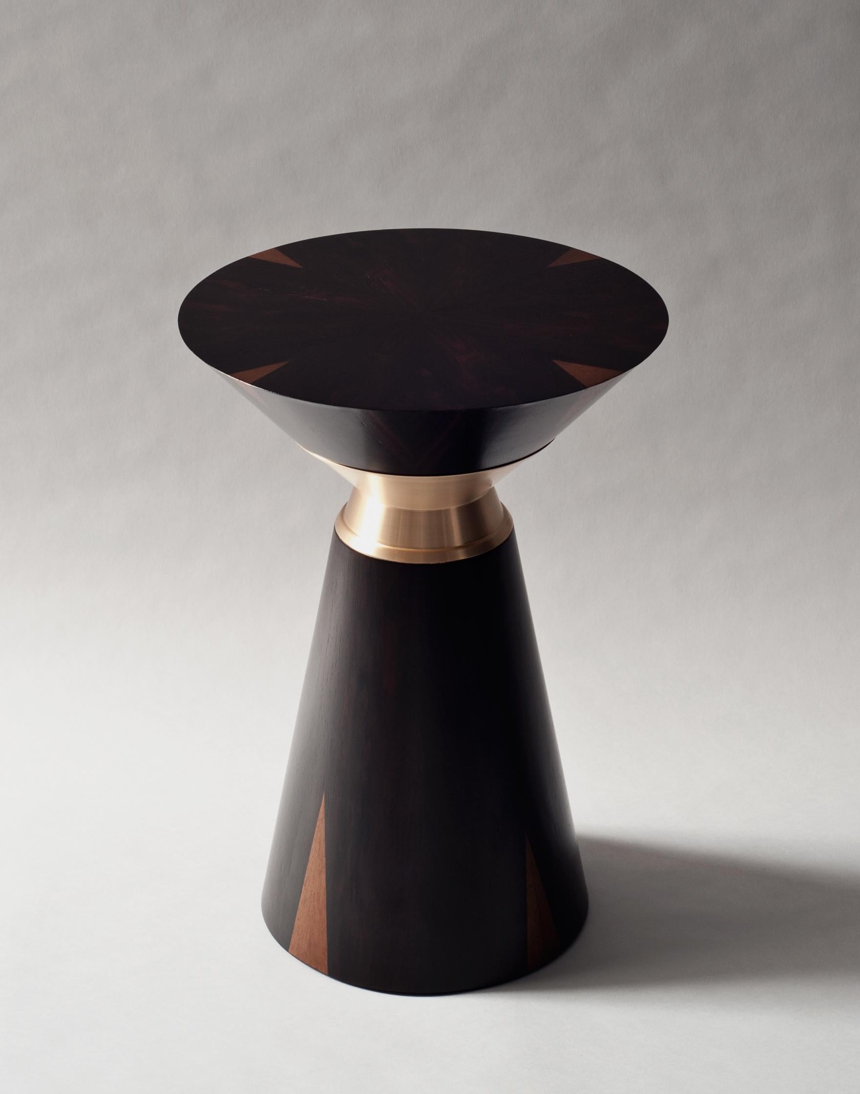 Indian Bolo Side Table by Demuro Das For Sale