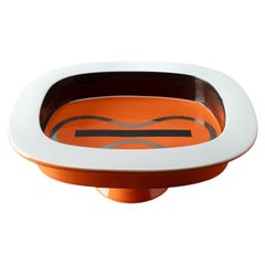 Bolo Simbolik Orange Ceramic Centerpiece by Karim Rashid