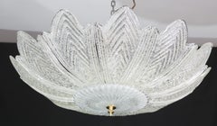 Bologna, Italian Murano Glass Ceiling Light or Flush Mount, 1980s