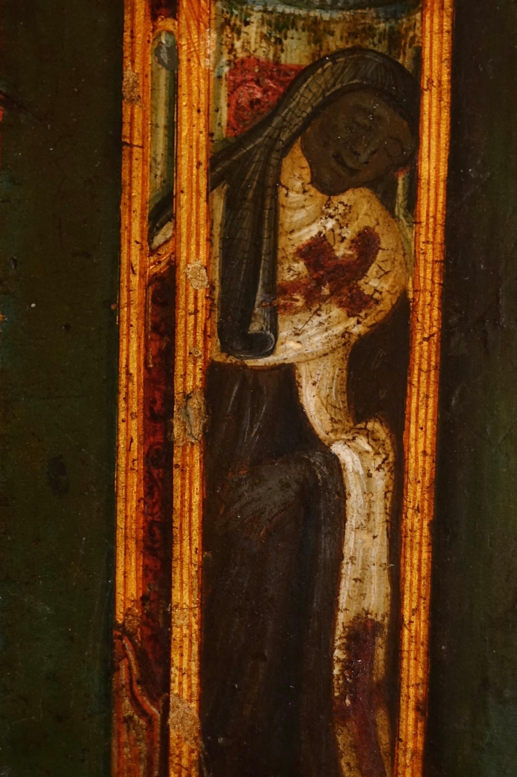 Italiano Scuola bolognese del XVI secolo - Mummia di Santa Caterina da Bologna in vendita