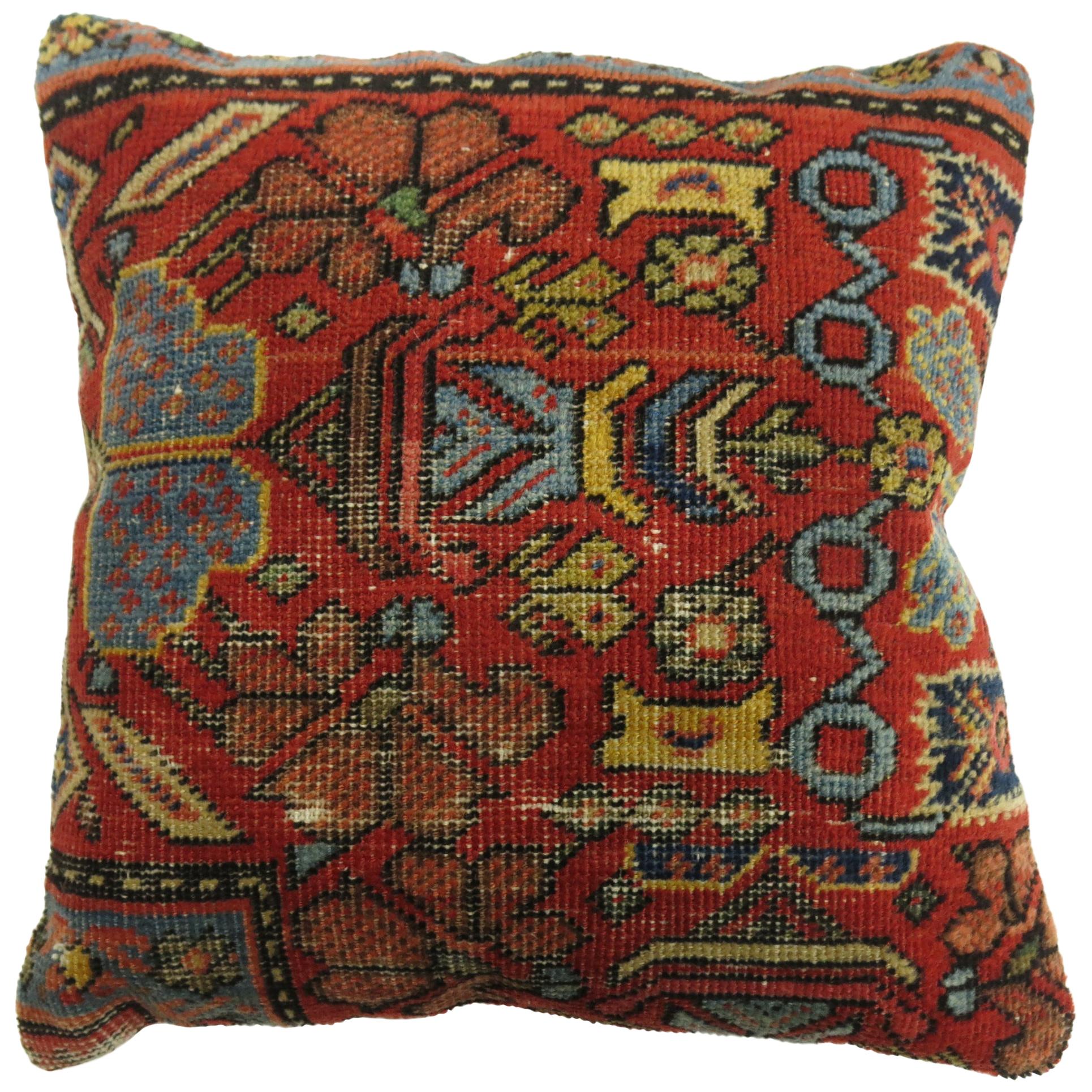 Square Persian Rug Pillow