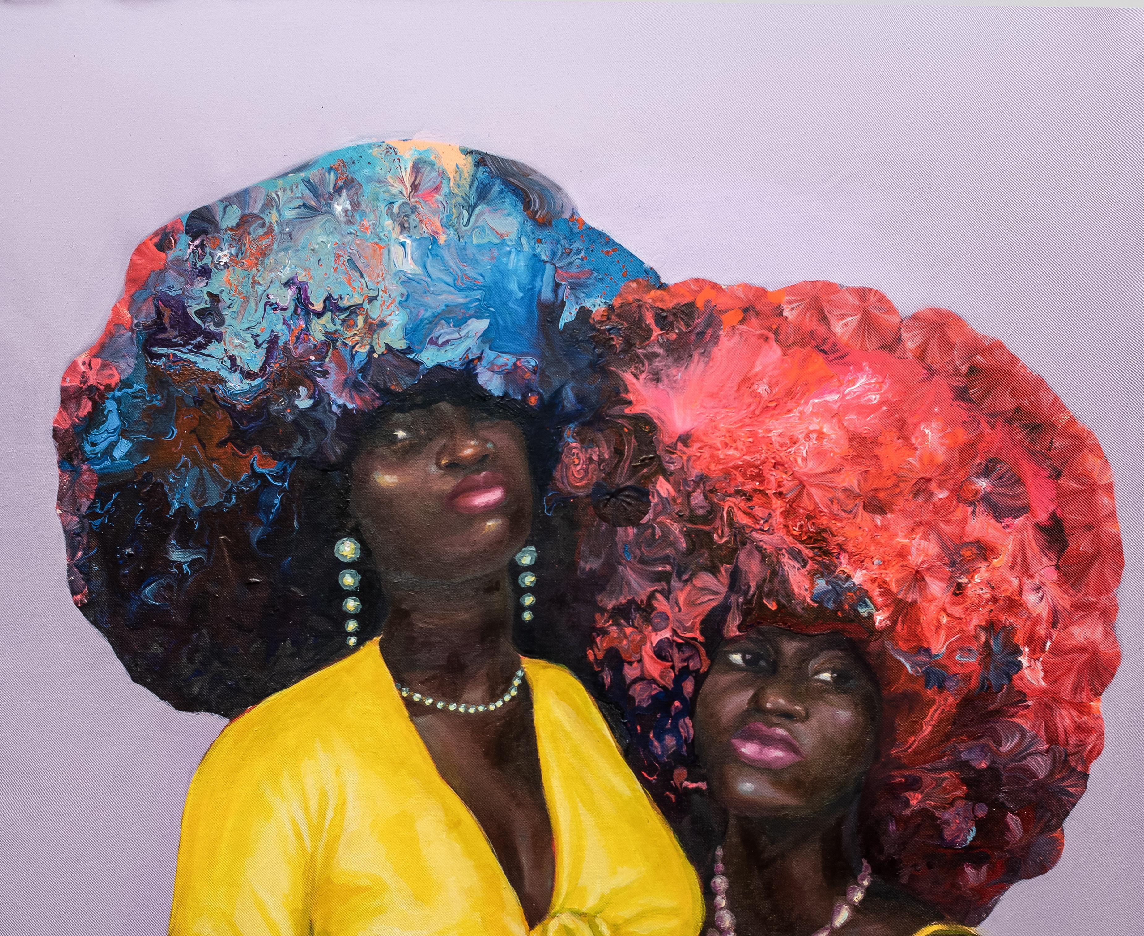 Cher Sister 2 - Painting de Boluwatife Victoria Lawal